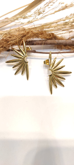 Wholesaler Lolo & Yaya - Coralyn earrings in stainless steel