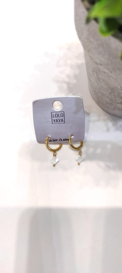 Wholesaler Lolo & Yaya - Lucya earrings in stainless steel