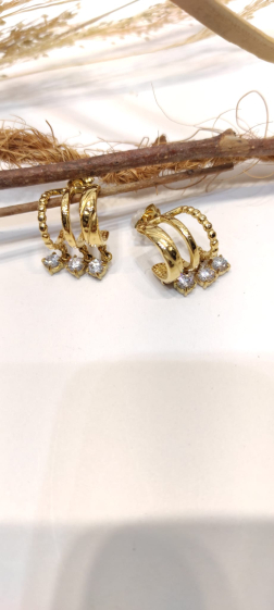 Wholesaler Lolo & Yaya - Aliona stainless steel earrings