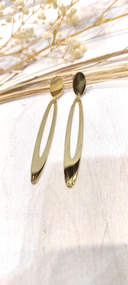 Wholesaler Lolo & Yaya - Dgina earrings in stainless steel