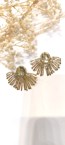 Wholesaler Lolo & Yaya - Louvain stainless steel earrings