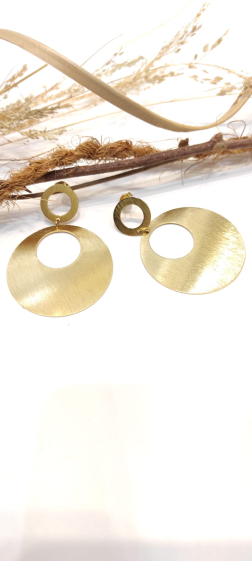 Wholesaler Lolo & Yaya - Matte Miah stainless steel earrings