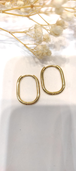 Wholesaler Lolo & Yaya - Saffiya earrings in stainless steel