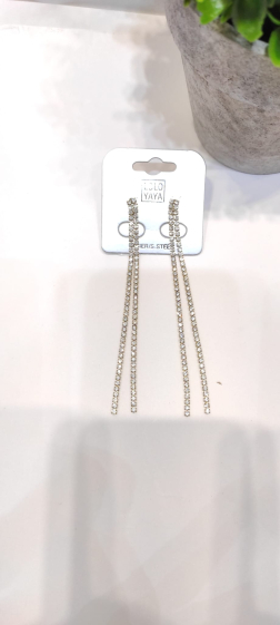 Grossiste Lolo & Yaya - Boucles d’oreilles Toinon en acier inoxydable