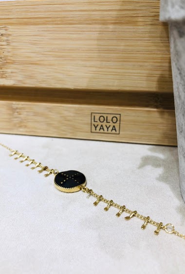 Grossiste Lolo & Yaya - Bracelet chaîne Maelle + en Acier inoxydable