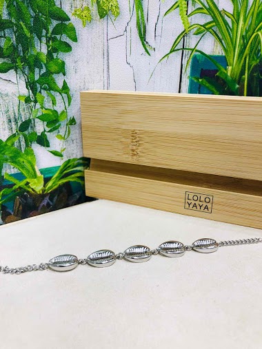 Wholesaler Lolo & Yaya - Bracelet Five in Stainless Steel