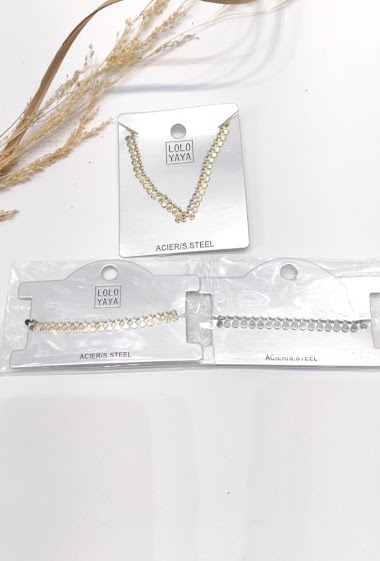 Großhändler Lolo & Yaya - Bracelet intemporel Daria en acier inoxydable