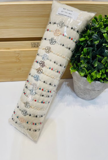Wholesaler Lolo & Yaya - Bracelet on budin in fantaisie