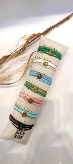 Großhändler Lolo & Yaya - Mehrreihige Armbänder aus Carma-Edelstahl