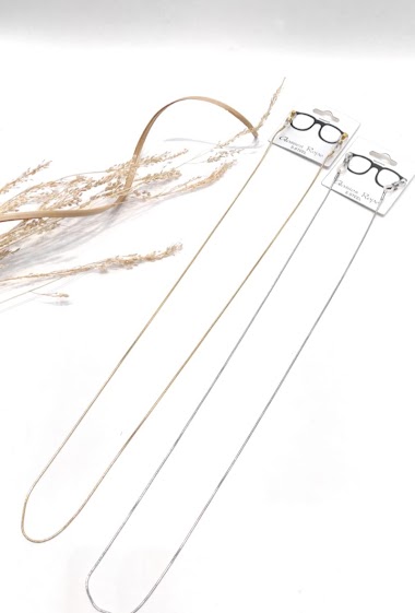 Wholesaler Lolo & Yaya - Chaîne de lunettes Briac en acier inoxydable
