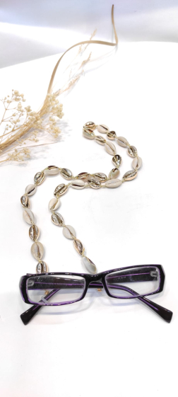 Grossiste Lolo & Yaya - Chaîne de lunettes coquillage mixte