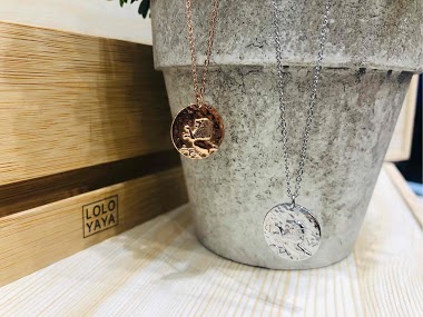 Wholesaler Lolo & Yaya - Necklace Astro " Leo ♌ " in Stainless Steel