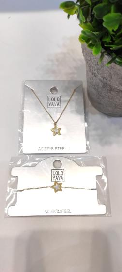 Wholesaler Lolo & Yaya - Timeless Star Babie Stainless Steel Necklace