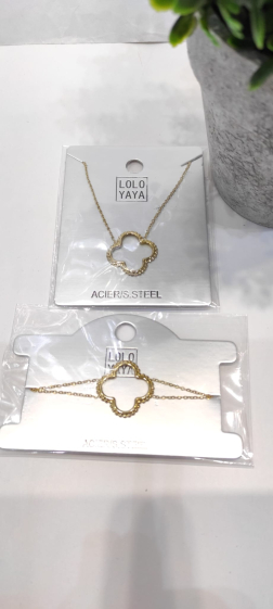 Wholesaler Lolo & Yaya - Timeless Wassa stainless steel necklace