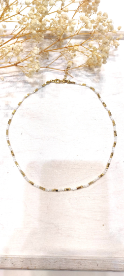 Wholesaler Lolo & Yaya - Steel Majandra necklace