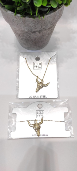 Wholesaler Lolo&Yaya - Stainless steel Taurus necklace