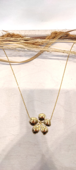 Wholesaler Lolo & Yaya - Vashtia necklace in stainless steel