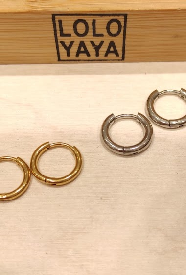Wholesaler Lolo & Yaya - Earring in Stainless Steel