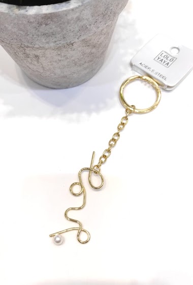 Porte clé rotatif Paris - Magasin grossiste en ligne, mercerie et bijoux  pas cher