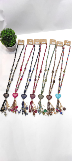 Wholesaler Lolo & Yaya - Heart fancy necklace