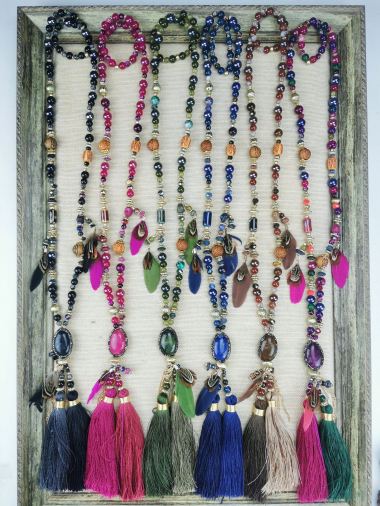 Wholesaler Lolo & Yaya - Suden fancy drop necklace