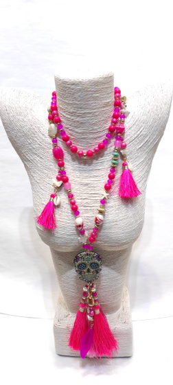 Wholesaler Lolo & Yaya - Fancy skull necklace