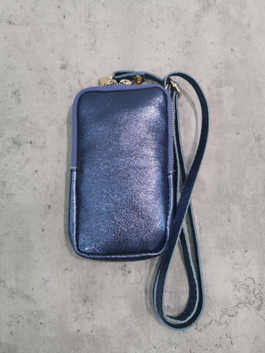 Wholesaler Lorenzo - Leather phone pouch