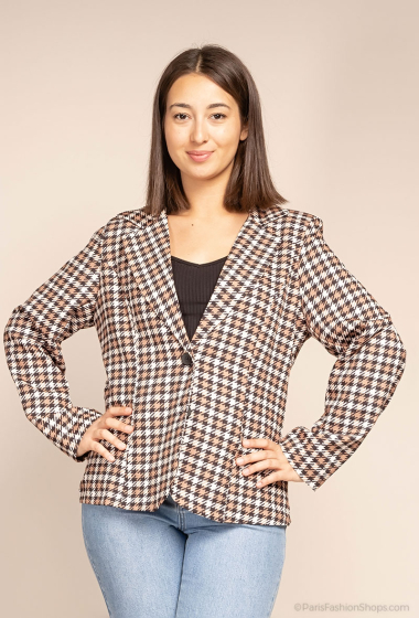 Wholesaler Loriane - Checkered blazer