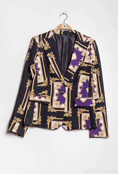 Wholesaler Loriane - Printed blazer
