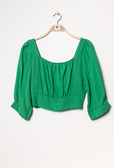Großhändler Loriane - Squared-necked blouse