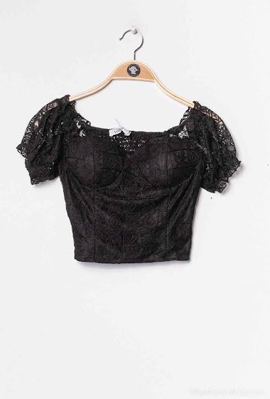 Wholesaler Loriane - Embroidered blouse