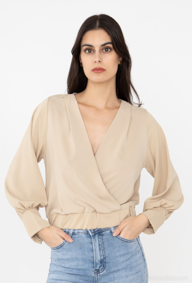 Wholesaler Loriane - Wrap blouse