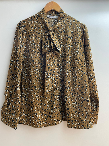 Wholesaler Loriane - Shirt with leopard print