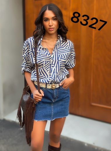 Wholesaler Loriane - Striped blouse