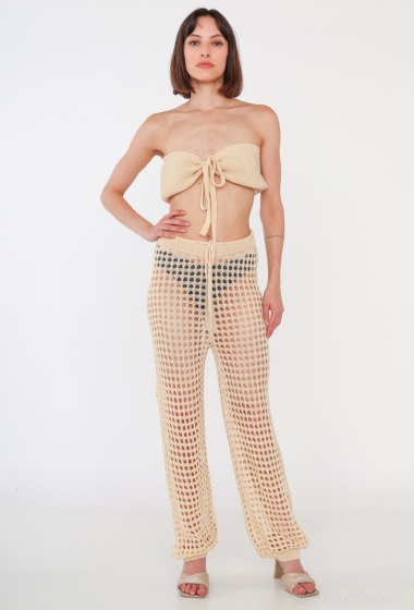 Wholesaler Loriane - Bustier and pants set