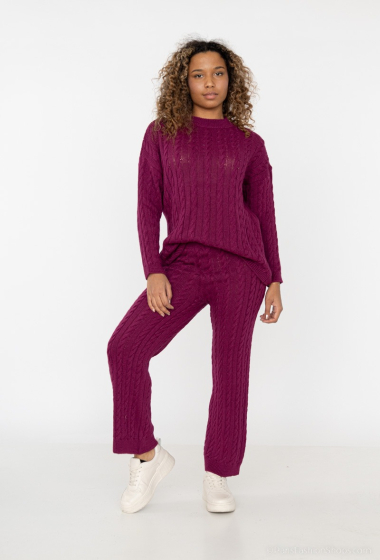 Wholesaler Loriane - Knit set Sweater and  pants