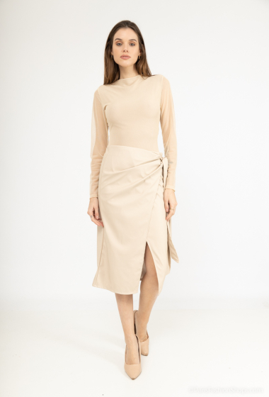 Wholesaler Loriane - Faux leather skirt