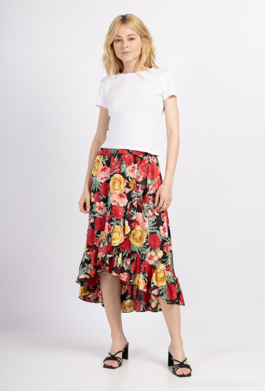 Wholesaler Loriane - Long skirt flower