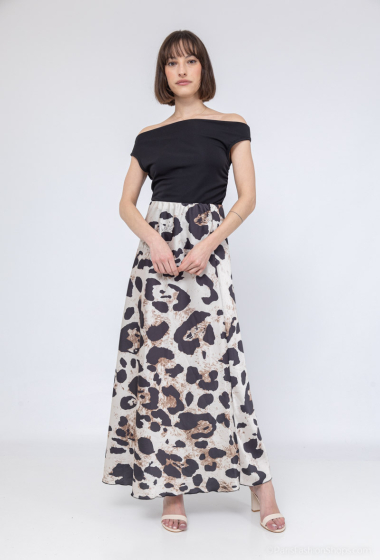 Wholesaler Loriane - Long printed skirt