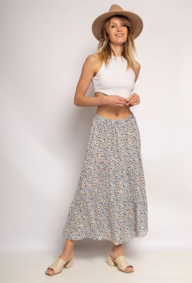 Wholesaler Loriane - Printed maxi skirt