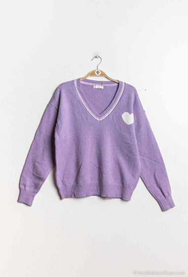 Großhändler Loriane - Fluffy knit sweater