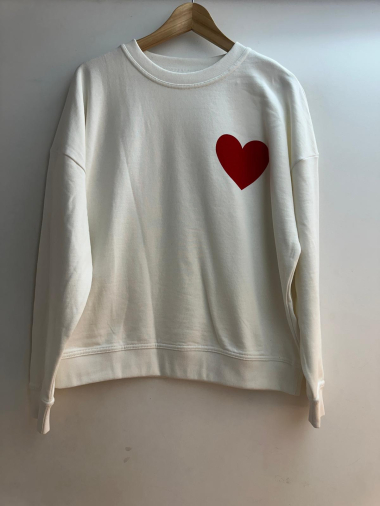 Großhändler Loriane - Bedrucktes Sweatshirt
