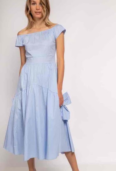 Wholesaler Loriane - Dress with bow