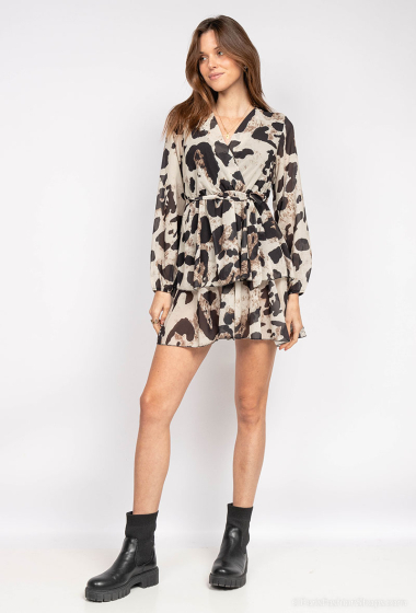 Wholesaler Loriane - Leopard print dress