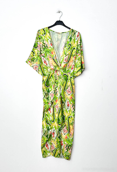 Wholesaler Loriane - Printed wrap dress
