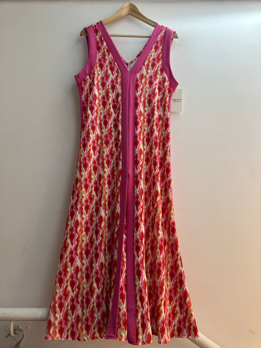 Wholesaler Loriane - LONG PRINTED DRESS