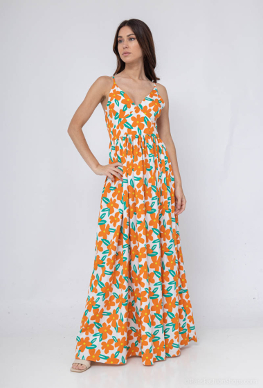 Wholesaler Loriane - Maxi dress with flower print