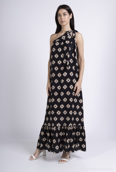 Wholesaler Loriane - Long asymmetrical dress