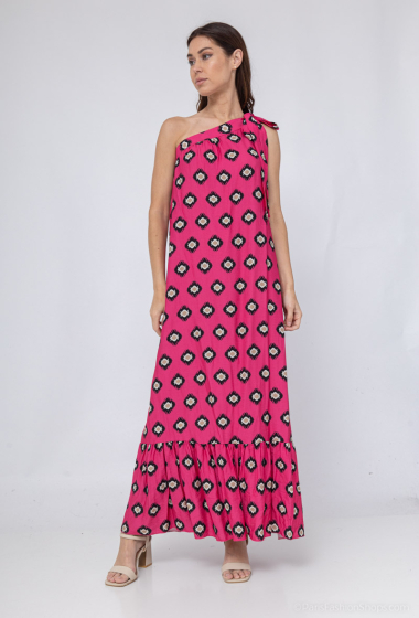 Wholesaler Loriane - Long asymmetrical dress