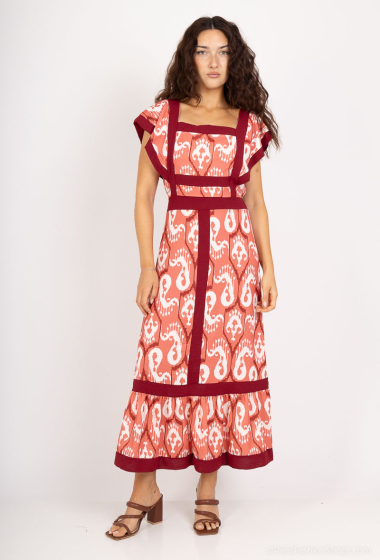Großhändler Loriane - Langes zweifarbiges Kleid